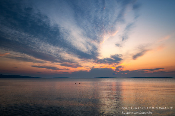 Soft morning colors, Lake Superior near Bayfield 1