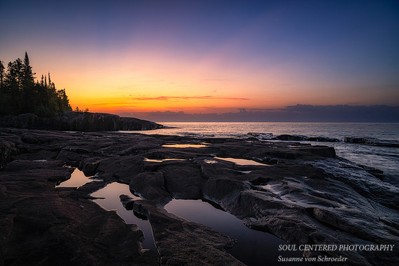 Colors of Dawn at Artist Point, Grand Marais, October '25