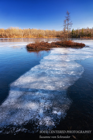 Last ice on Audie Lake, April '26 4