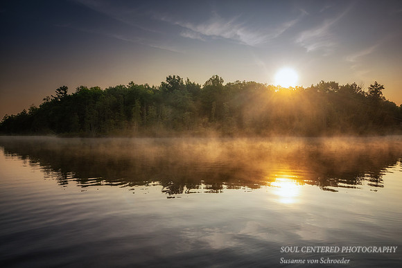 Sunrise, Audie Lake, Aug. '26 6