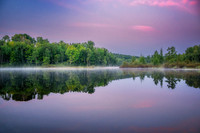 Blue Hour, Audie Lake, Aug. '26 2
