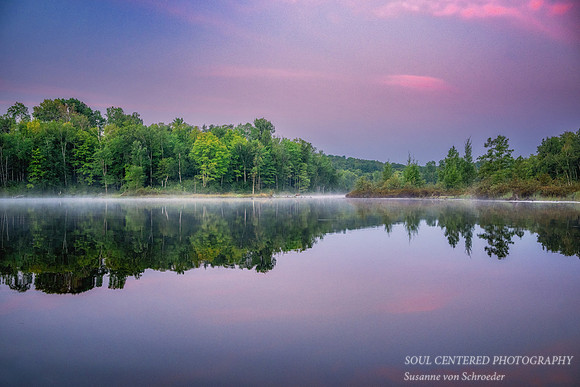 Blue Hour, Audie Lake, Aug. '26 2