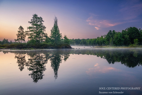 Blue Hour, Audie Lake, Aug. '26 3