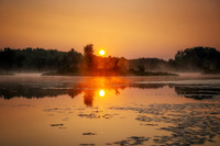 Sunrise, Audie Lake, Aug. '26 2