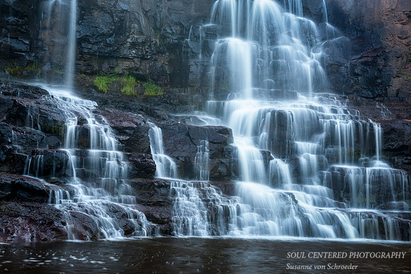 Gooseberry Middle Falls, summer