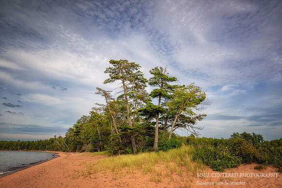 Lake Superior beach at Sand Bay 3, Sept. '26