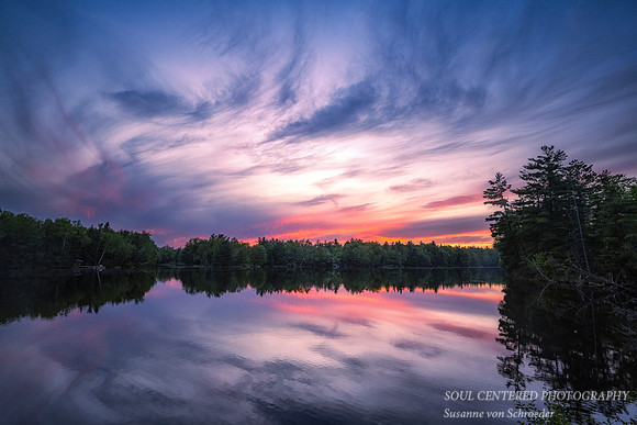 Painted sky, Blue Hour, '23