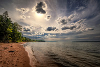 Lake Superior beach at Sand Bay 1, Sept. '26