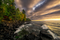 Sunrise after the rain, at Cascade River State park, Sept. '26 2
