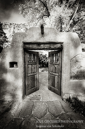 Door at Bandelier National Monument