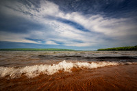Lake Superior waves at Frog Bay 1, Sept. '26
