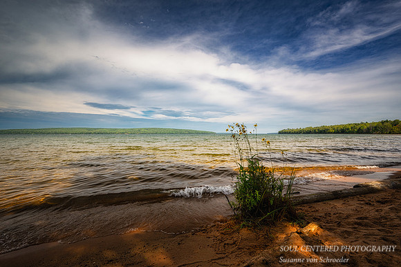 Lake Superior waves at Frog Bay 2, Sept. '26