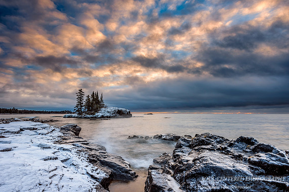 Little Island at sunrise 2