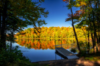 Fall colors at Perch Lake, Sept. '26