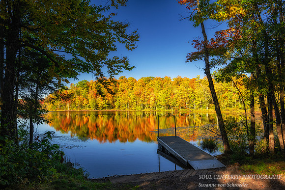 Fall colors at Perch Lake, Sept. '26