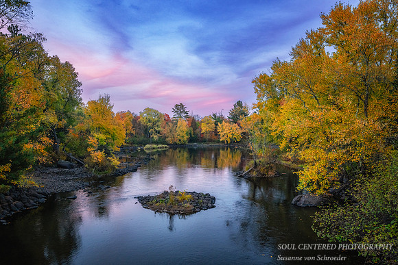 Chippewa River, East Fork, Blue Hour, Sept. '26
