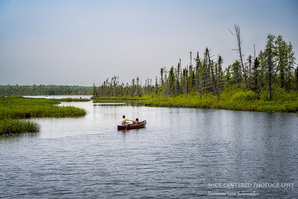Canoeing The Lagoon, Madeline Island, June '23