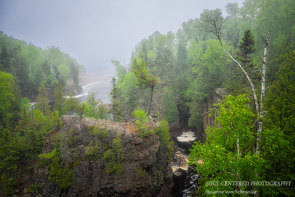 Mouth of the Baptism River, Tettegouche State park