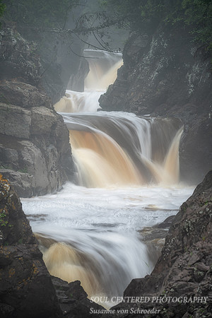 The Cascades, close-up, June '23