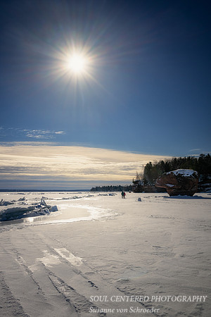 Lake Superior ice, Washburn, Jan. '25 1