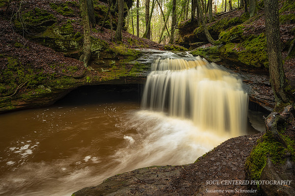 Houghton Falls - Echo Dells,  April '24, 2