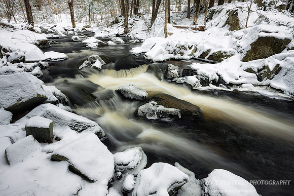 March snow at a creek 4