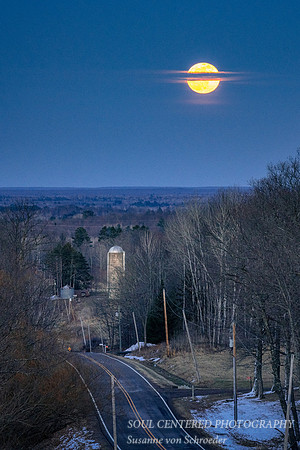 "Saturn Moon" - March full moon