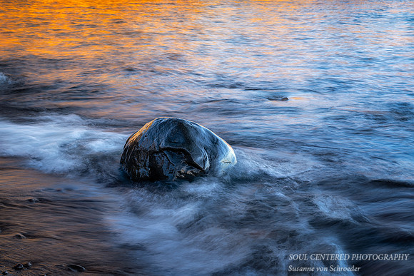 Colorful water and rocks, Lake Superior 4