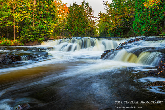 Bond Falls, Upper cascades, fall 4