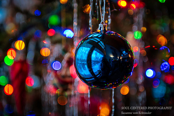 Ornament, blue