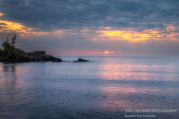 Sunrise, Temperance River state park, late Sept. '23 1