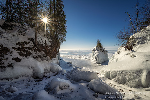 Little Sea Stack,  Tettegouche State park, March '22