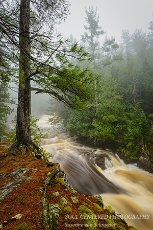 At Copper Falls State Park