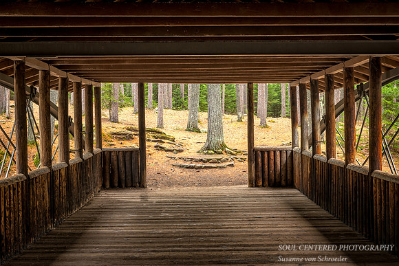 Horton Bridge, inside
