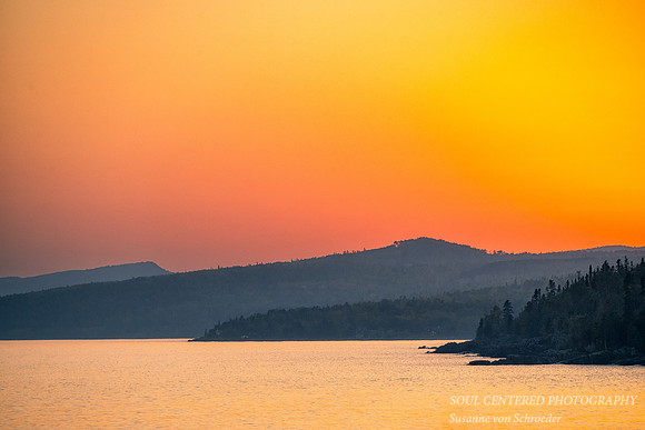 Lake Superior sunset, Grand Marais 4