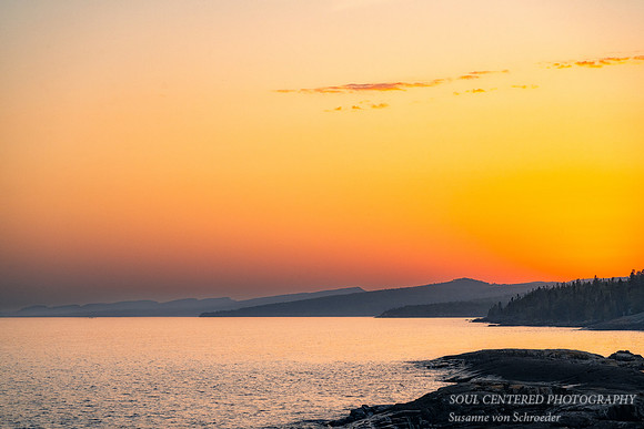 Lake Superior sunset, Grand Marais 5