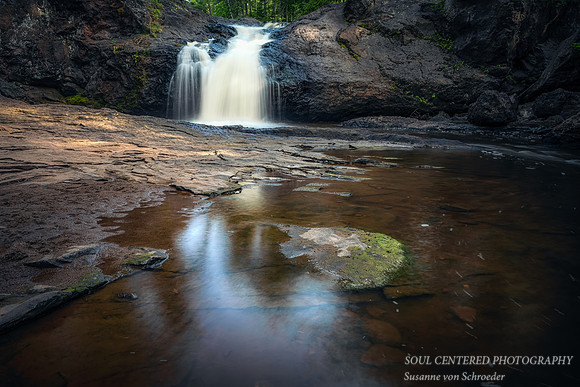 Upper Falls at Amnicon Falls State Park, June 21, 2