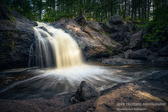 Upper Falls at Amnicon Falls State Park, June 21, 1