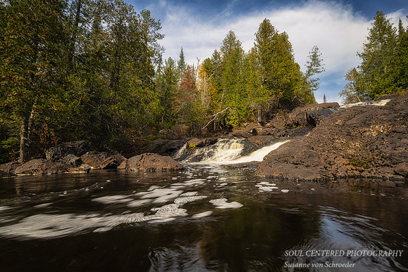 Waterfall along the Cascade River 3