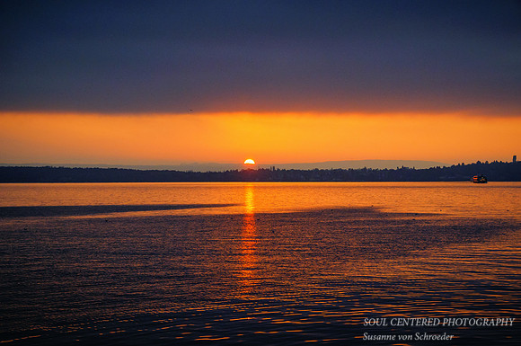 Sunset at Lake Constance