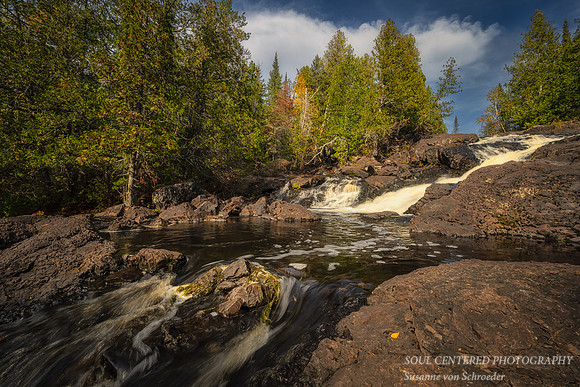 Waterfall along the Cascade River 2