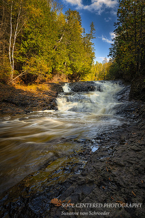 Hidden Falls, Cascade river, Oct. '23 2