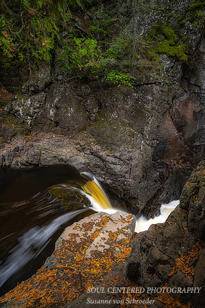 Cascade river, going down