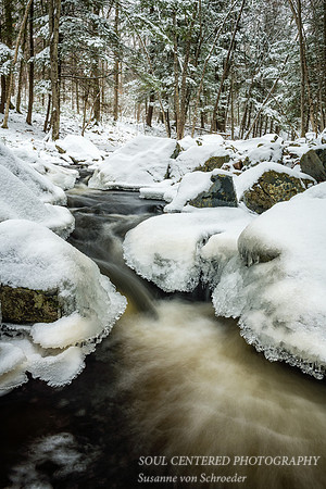 First snow, Becky's Creek, 11.11.'18