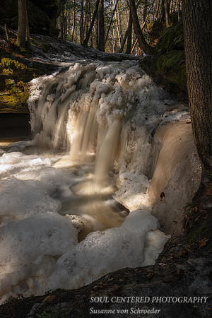 Echo Dells, ice & water, March '25 3