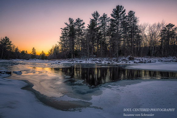 Flambeau river, at Christmas Day 2020 3