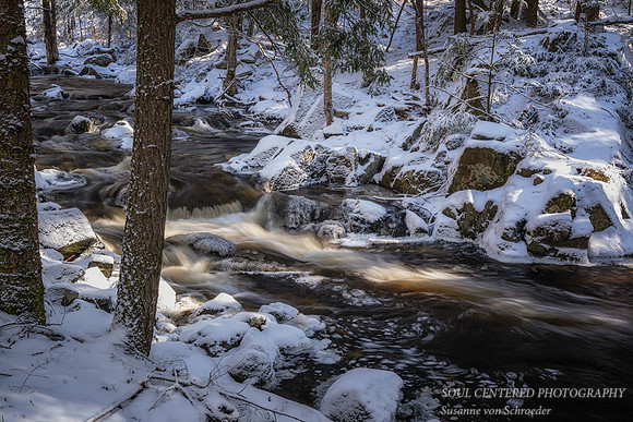 Snowy creek in early spring, '25 4