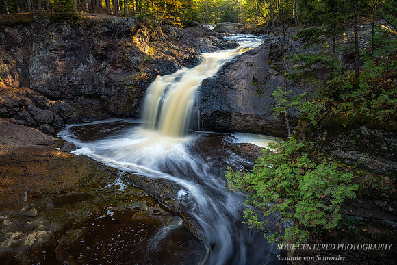 Upper Falls at Amnicon Falls State Park, Oct. 21