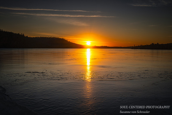 Sunset, Lax Lake, MN