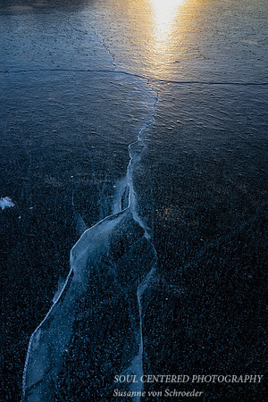 Blue Ice and sunlight 1